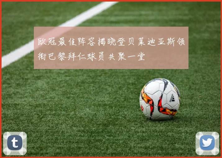 欧冠最佳阵容揭晓登贝莱迪亚斯领衔巴黎拜仁球员共聚一堂